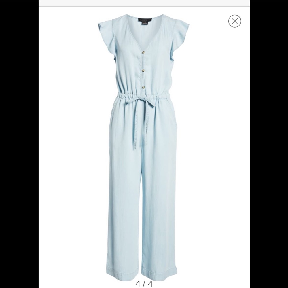 Sanctuary Mica Ruffle Sleeve Jumpsuit